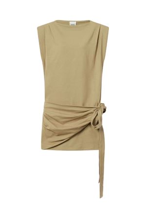 Abito Corto Drappeggiato In Jersey ISABEL MARANT | RO0874FAA1N41I50LB